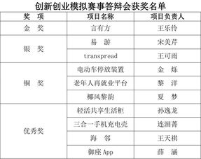 創(chuàng)新創(chuàng)業(yè)比賽答辯注意事項