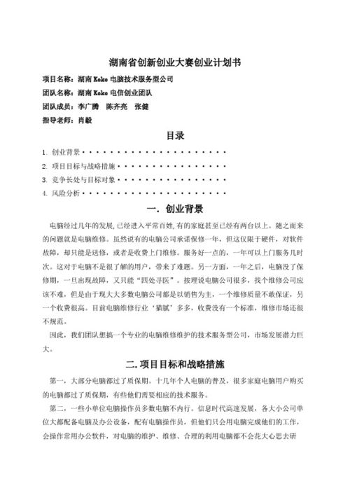 計(jì)劃書(shū),技術(shù)創(chuàng)新,虛擬,創(chuàng)業(yè)