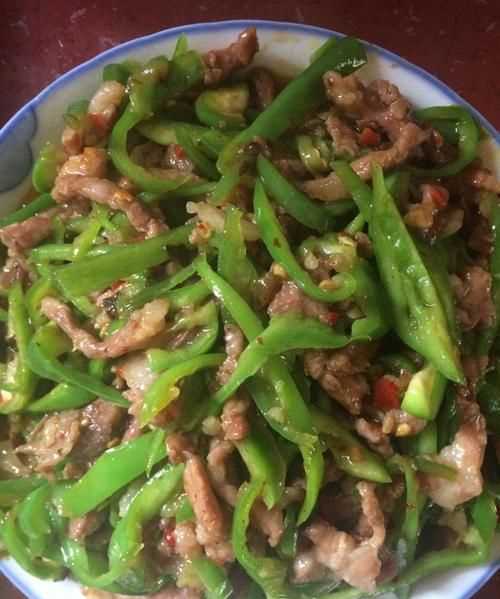 爆炒青椒牛肉絲的做法竅門(mén)