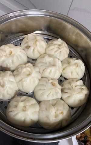 做包子過(guò)程，還有包子的配方