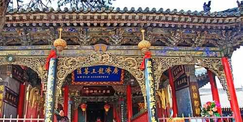 五臺(tái)山五爺廟的牌匾是誰寫的
