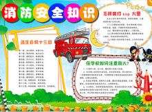 火災(zāi)逃生安全知識手抄報(bào)