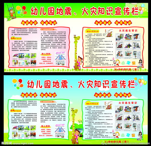 幼兒園地震火災安全知識