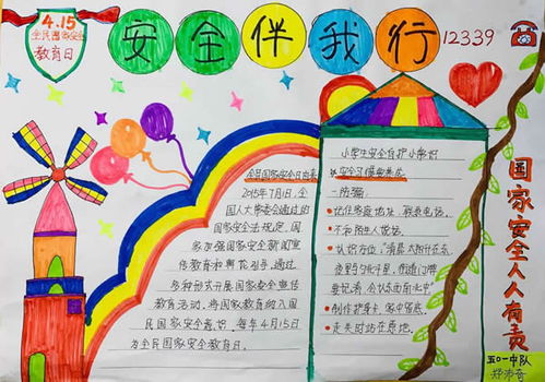 安全教育知識手抄報簡單