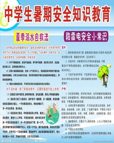 關(guān)于暑假安全教育的知識