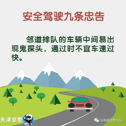 有關(guān)開車安全的知識
