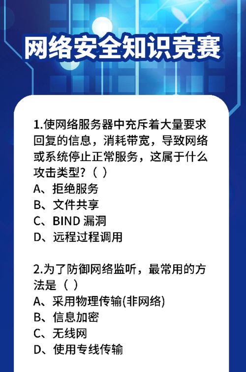 網(wǎng)絡(luò )知識安全競答