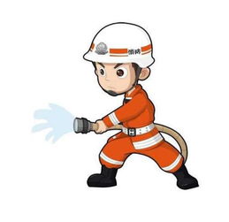 消防員安全知識(shí)簡(jiǎn)筆畫(huà)