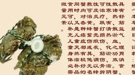 螃蟹的營養(yǎng)價值及功效