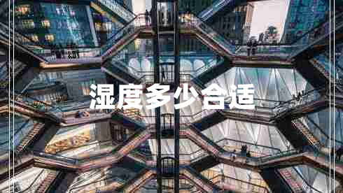 濕度多少合適