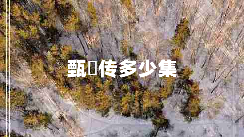 甄嬛傳多少集