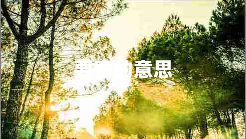 要塞的意思