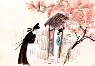 人面桃花典故人物是誰,人面桃花典故,人面桃花典故出自哪首詩
