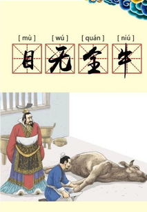 目無(wú)全牛典故