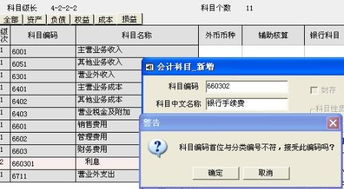 會計(jì)科目編碼的首位