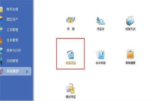 金碟會計科目核算項目設置
