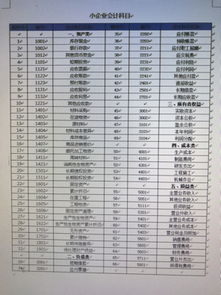 小企業(yè)會(huì )計科目表最新2021,小企業(yè)會(huì )計準則會(huì )計科目表,小企業(yè)會(huì )計科目表2019