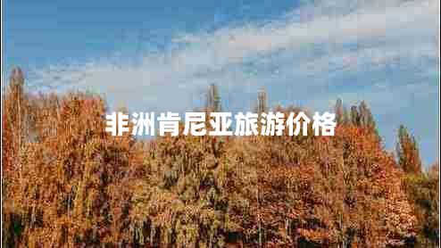 非洲肯尼亞旅游價格