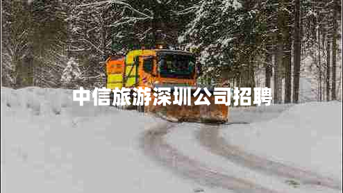 中信旅游深圳公司招聘