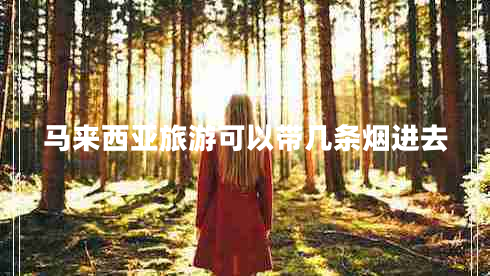 馬來西亞旅游可以帶幾條煙進去
