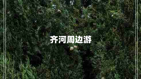 齊河周邊游