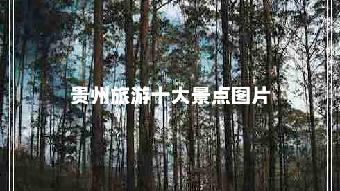 貴州旅游十大景點(diǎn)圖片