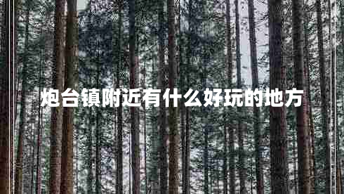 炮臺(tái)鎮(zhèn)附近有什么好玩的地方