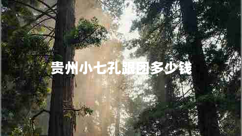 貴州小七孔跟團(tuán)多少錢