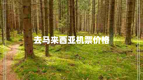 去馬來(lái)西亞機(jī)票價(jià)格