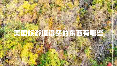 美國(guó)旅游值得買的東西有哪些