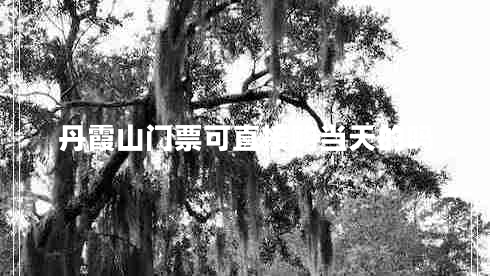 丹霞山門票可直接購(gòu)當(dāng)天的嗎