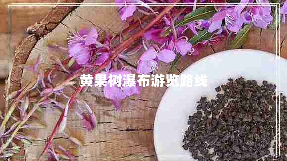 黃果樹瀑布游覽路線