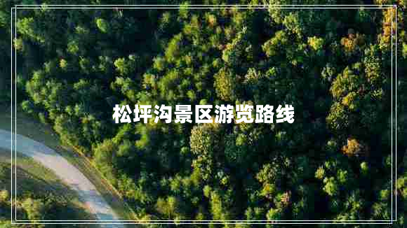 松坪溝景區游覽路線(xiàn)