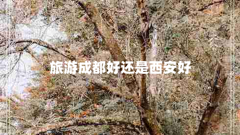 旅游成都好還是西安好