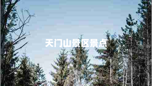 天門(mén)山景區景點(diǎn)