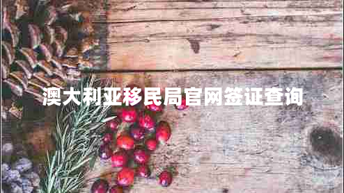 澳大利亞移民局官網(wǎng)簽證查詢(xún)