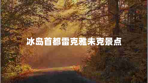 冰島首都雷克雅未克景點