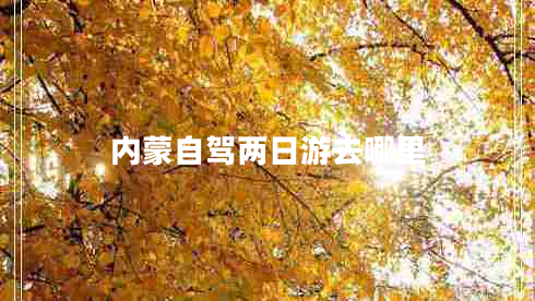 內蒙自駕兩日游去哪里