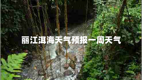 麗江洱海天氣預(yù)報(bào)一周天氣