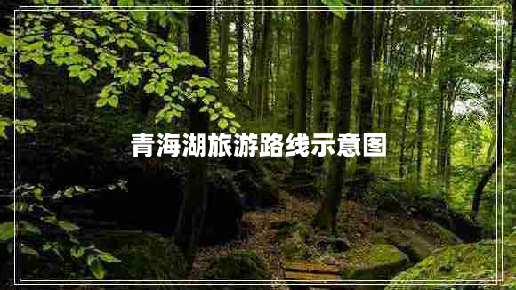 青海湖旅游路線(xiàn)示意圖