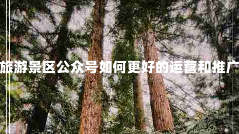 旅游景區公眾號如何更好的運營(yíng)和推廣