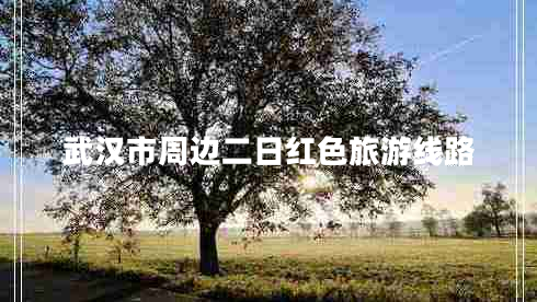 武漢市周邊二日紅色旅游線(xiàn)路