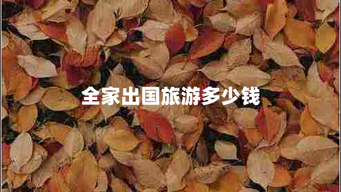 全家出國旅游多少錢(qián)