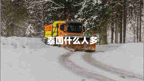 泰國什么人多