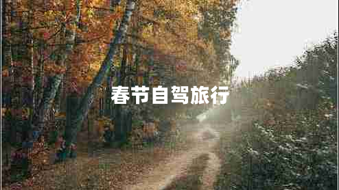 春節自駕旅行