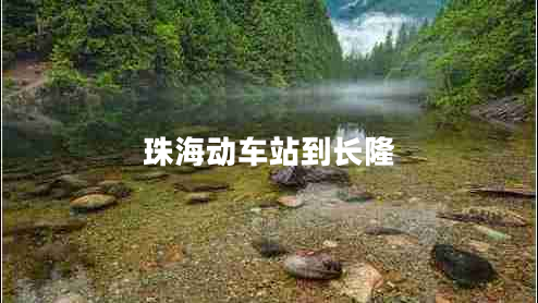 珠海動車站到長隆