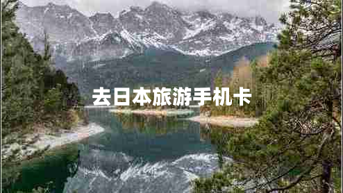 去日本旅游手機卡