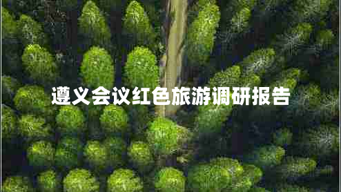 遵義會(huì)議紅色旅游調(diào)研報(bào)告