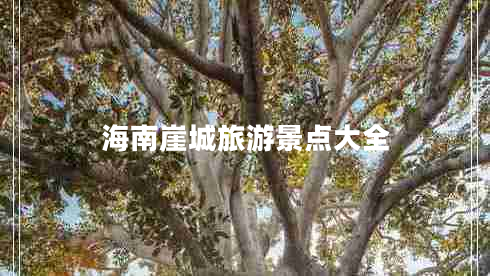 海南崖城旅游景點(diǎn)大全