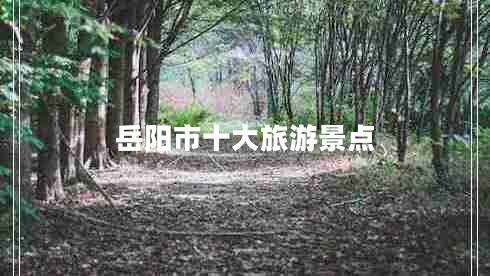 岳陽市十大旅游景點(diǎn)